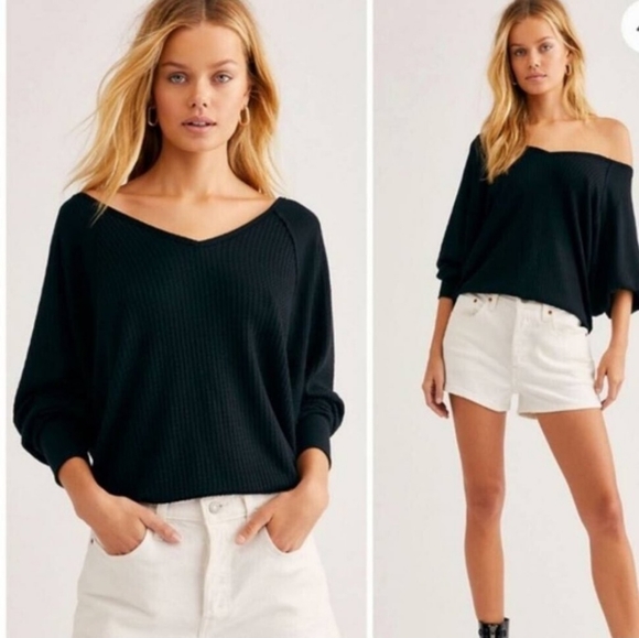 Free People Tops - ❄️NWT Free People Santa Clara Thermal Top